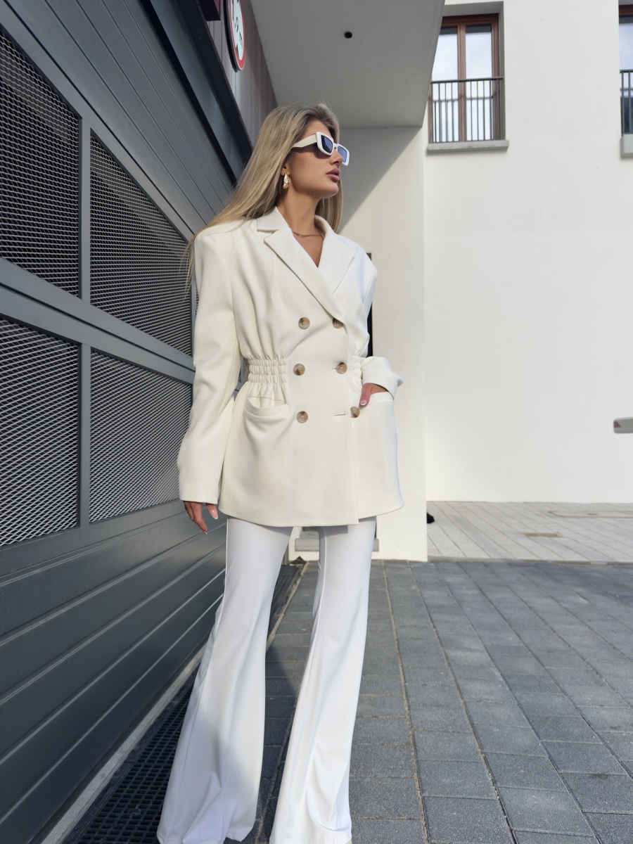 Marynarka  Majesty UNI kremowa