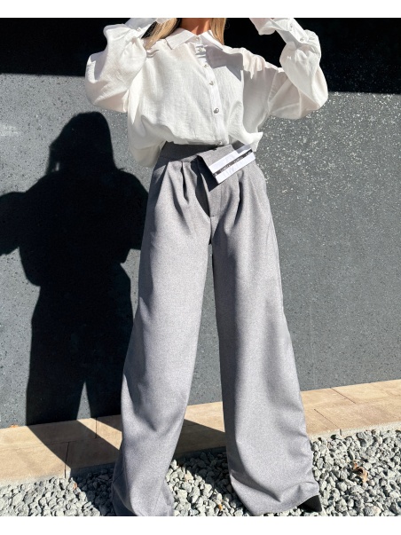 Spodnie Laverna szare