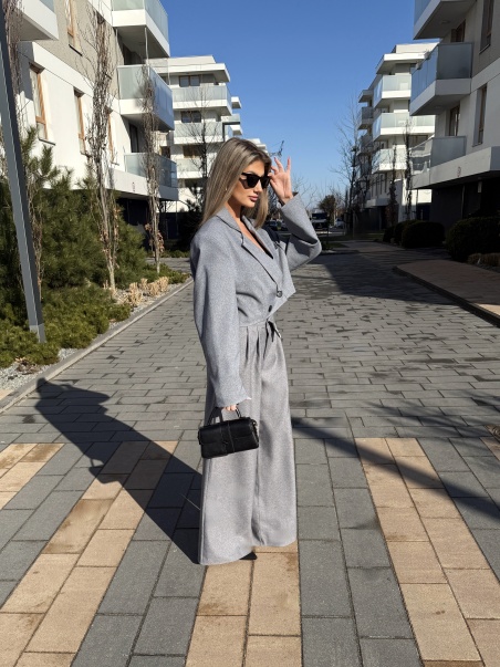 Marynarka Laverna UNI szara