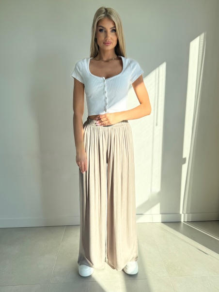 Spodnie Andrea fango 100% wiskoza