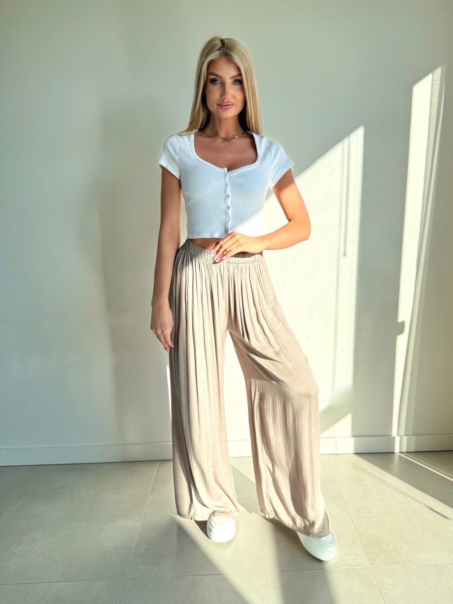 Spodnie Andrea fango 100% wiskoza