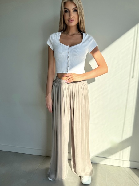 Spodnie Andrea fango 100% wiskoza