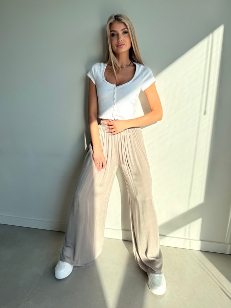 Spodnie Andrea fango 100% wiskoza