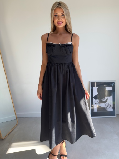 Sukienka Anabelle czarna