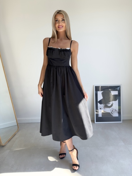 Sukienka Anabelle czarna