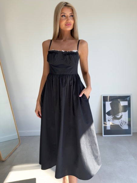 Sukienka Anabelle czarna