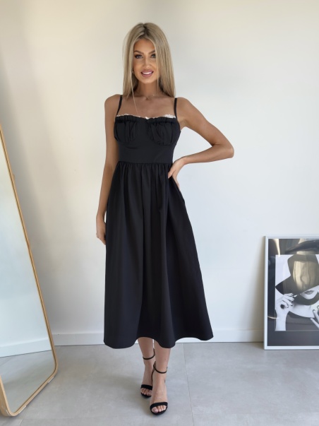 Sukienka Anabelle czarna