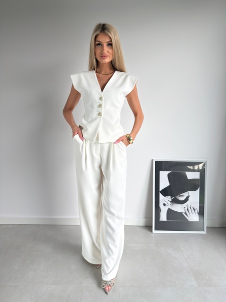 Komplet Damski BELLUCI Biały