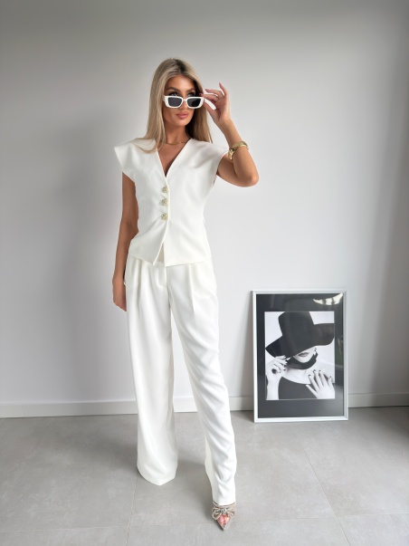 Komplet Damski BELLUCI Biały