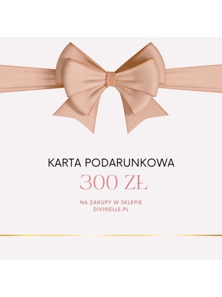 Karta podarunkowa 300 zł
