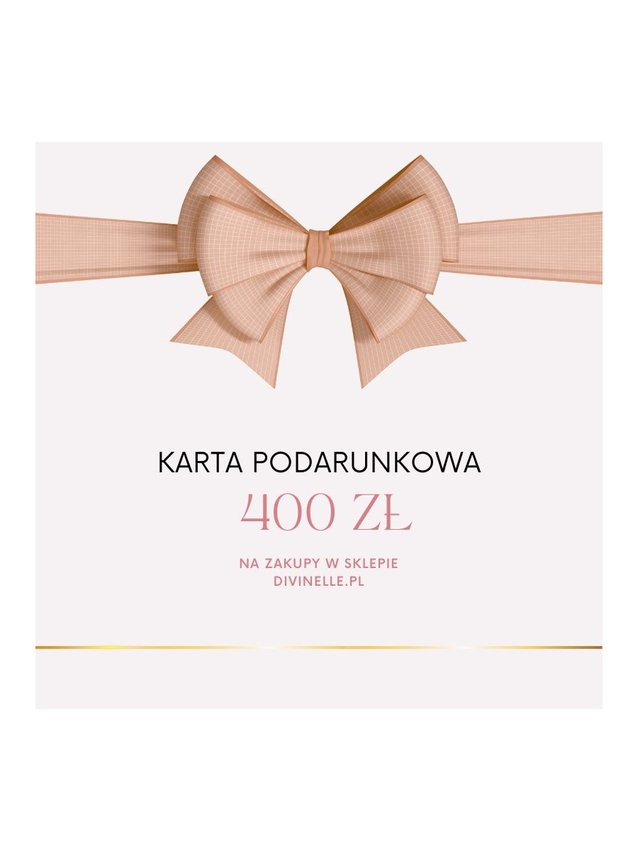Karta podarunkowa 400 zł