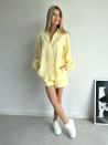 Komplet muślinowy Gaja żółty 2w1 UNI