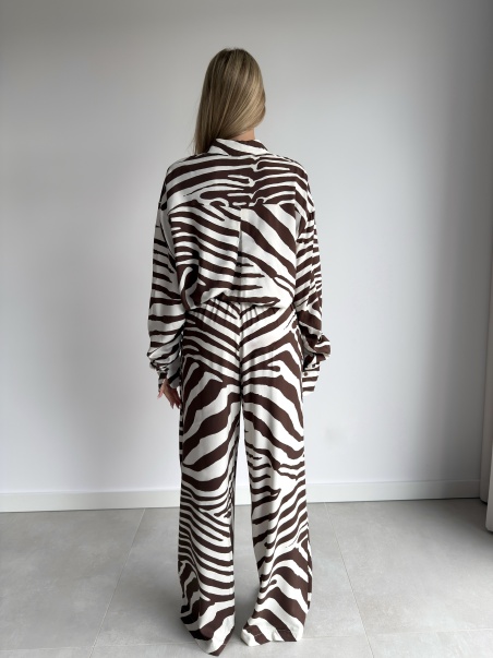 Komplet Safari brązowy