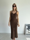 Sukienka Celestina czekoladowa