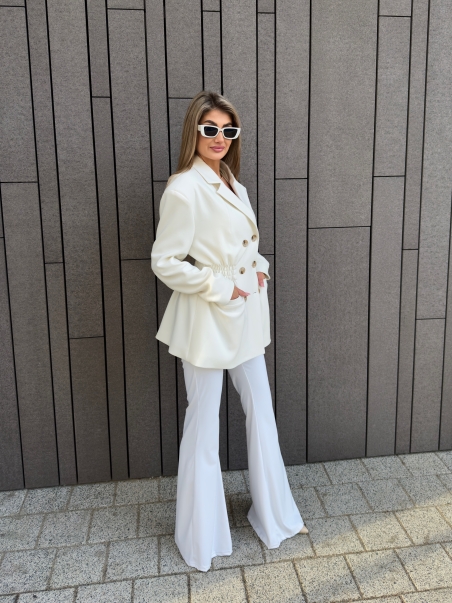 Marynarka  Majesty UNI kremowa