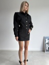 Sukienka mini Narcisa Jeansowa czarna