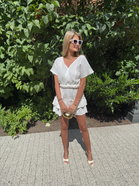 Sukienka Gaby mini muślinowa