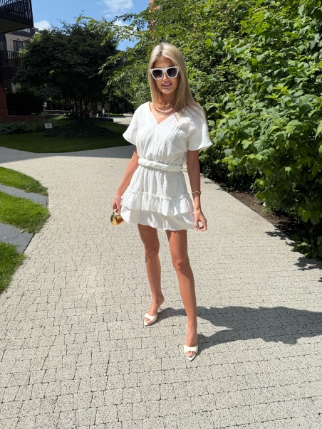 Sukienka Gaby mini muślinowa