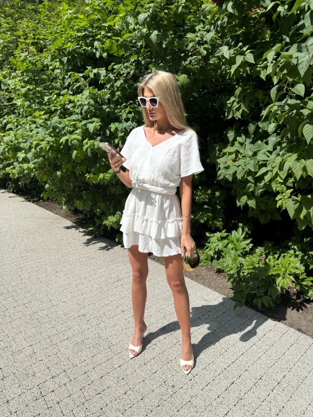 Sukienka Gaby mini muślinowa