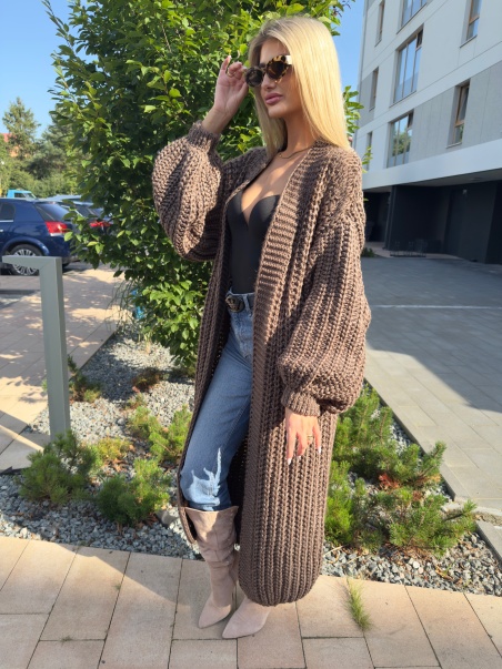 Kardigan Mussino Mocca