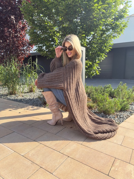 Kardigan Mussino Mocca