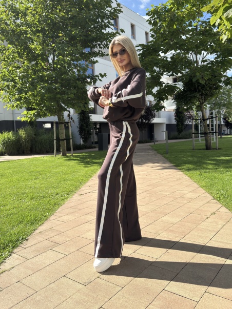 Komplet dresowy Vogue Czekolada